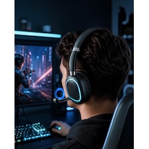 Rgb Işıklı Bluetooth Kulaklık Type-c Şarjlı Uczzmax17-4