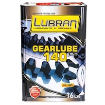 Lubran Gearlube 140 Numara GL-1 Dişli Yağı 16 L