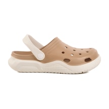 Vizon Hafif Eva Taban Unisex Sabo Terlik Stella Z Vizon-beyaz Vizon - Beyaz