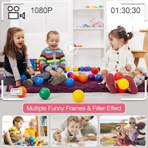 Mini Kamera Fotoğraf Makinesi Pembe Çok Renkli