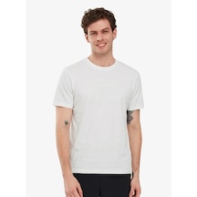 Skechers M Essential Erkek T-shirt Beyaz
