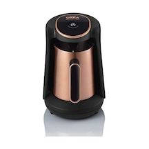 Okka Ok0010 Okka Minio Pro Türk Kahvesi Makinesi, 4 Fincan, 480w, 16.5x16x22.5 Cm, Paslanmaz Çelik, Bakır