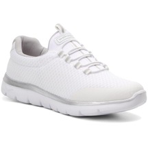 Walkway Flexible Beyaz-Gümüş Kadın Spor Ayakkabı (544199284)