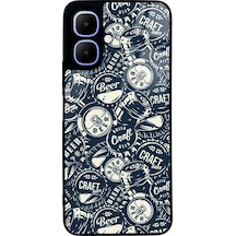 İnfinix Smart 10 Drink Tasarımlı Glossy Telefon Kılıfı Çok Renkli