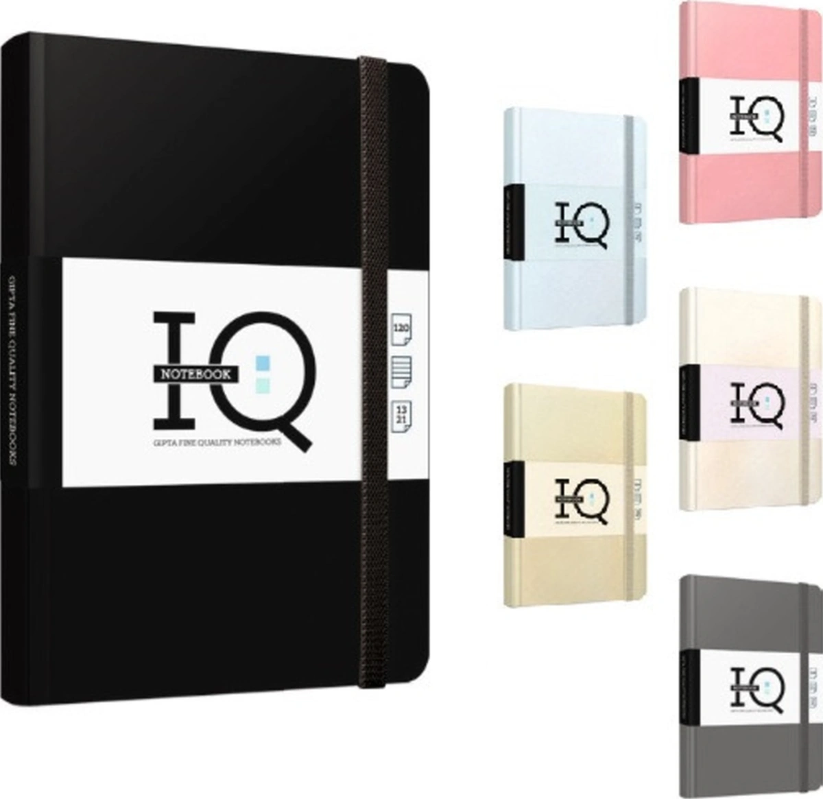 Iq Iplik Dikişli Ciltbezi Kapak Defter 13 21 Cm -120 Yaprak Çizgili Stand
