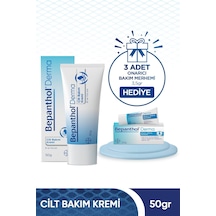 Derma Cilt Bakım Kremi 50 Gr 3 Adet Onarıcı Bakım Merhemi 3,5 Gr