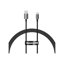 Superior Hızlı Şarj Özellikli Type-c Kablo 100w, 1 Metre, Siyah Standart