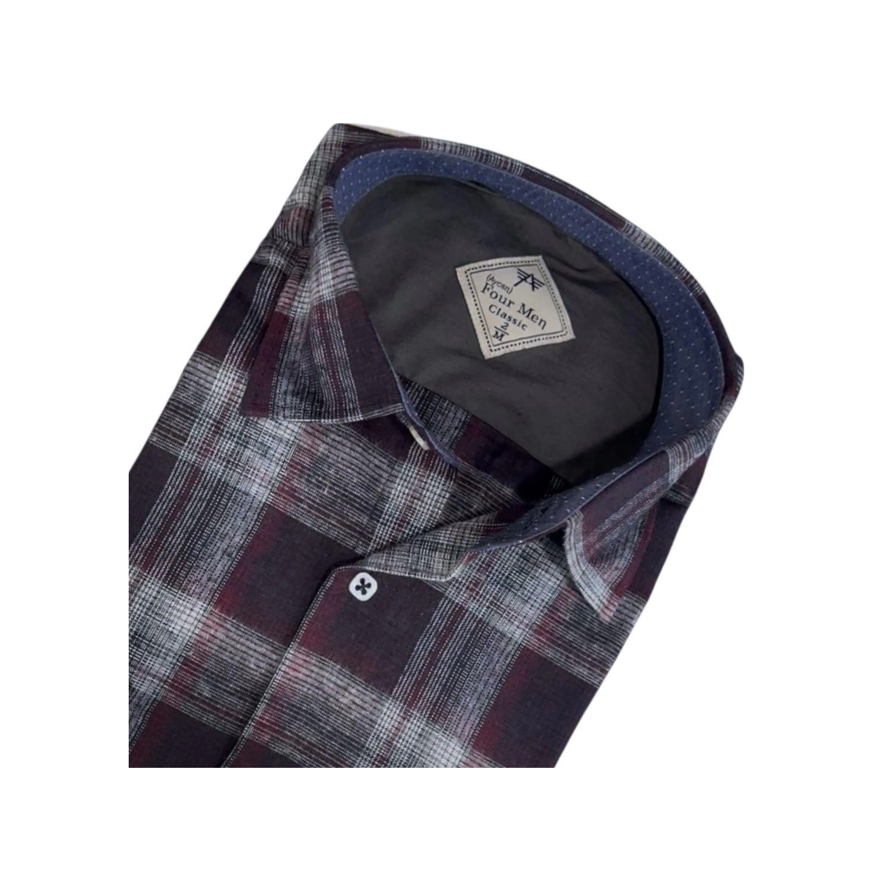 Klasik %100 Cotton Uzun Kollu Terletmeyen Kışlık Flanel Kumaş Çok Renk Gömlek Regular Kalıp -10388 Çok Renkli