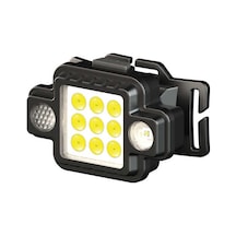 PANTHER PT-5921 USB ŞARJLI KAFA LAMBASI Siyah