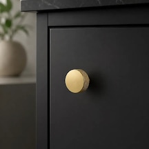 System Düğme Mobilya Kulbu Gold Renk 32mm Kulp Sy1980 0032 Gl Çok Renkli