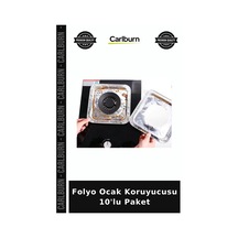 Özel Üretim Pratik Mutfak Temizlik Hijyen Koruyucu Folyo Ocak Koruyucusu 10'lu Paket