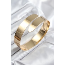 Pirinç Sarmal Model Gold Renk Pazu Bileklik Altın