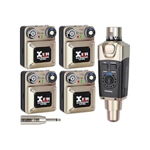 Xvive Xv-u45r4 4 Alıcı + 1 Vericili Kablosuz In-ear Monitör Sistemi