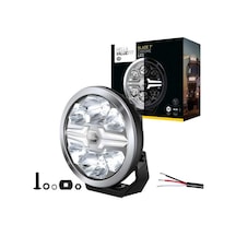 Hella Off-road Valuefit Blade Led Uzun Far Krom 36w 7" Beyaz Isik 1fj357198-011