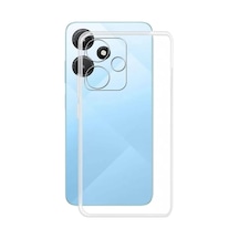 İnfinix Hot 30i Uyumlu Kılıf Lüx Şeffaf Silikon