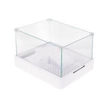 Sobo Cam Kaplumbağa Bahçesi Ilkeshop - 62 Filtre-lambalı 40x29x25