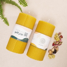 Aum Balmumu Mum Seti Çok Renkli