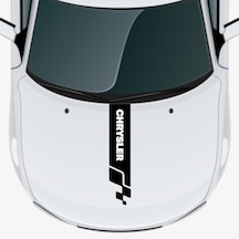 Chrysler Concorde İçin Uyumlu Aksesuar Oto Kaput Şerit Sticker2494