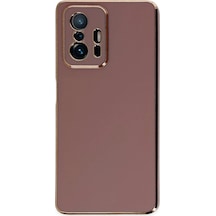 Ilkeshop Newface Xiaomi Mi 11t Pro Kılıf Volet Silikon - Kırmızı