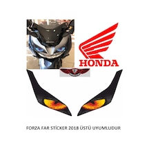 Honda Forza Far Sticker Sarı