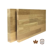Meşe Ahşap Plaka - 1. Sınıf Masif Panel