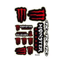 Sticker Seti Monster Energy Tasarımlı Grenaj Kaplama 01 Nötr