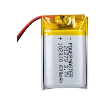 Sh Powermaster 102030 3.7 Volt 600 Mah Lityum Polimer Pil Najmaddin