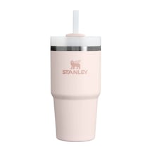 Stanley Quencher Pipetli Termos Bardak 0.60 Lt / Rose Quartz 2.0 Pudra