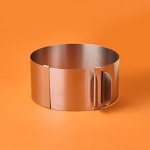 Excellentt Houseware Ayarlanabilir Kek Kalıbı - Inox - 30 Cm Renkli