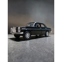 Siyah Mercedes Benz 220 Diecast Çek Bırak Model Araba Çok Renkli