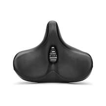 Geniş Bisiklet Sele Büyük Boy Bisiklet Koltuğu Rahat Y25091 Siyah Siyah