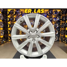 4 Adet Audi  8 18 5 112 Et39 66.5 Sılver Jant Revize Edilmiş Takım