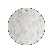 Remo Fa-0514-00 Ambassador Fiberskyn Davul Derisi Profesyonel - 14 İnç Trampet Derisi Buzağı Derisi Görünümlü Sentetik Yapı, Sıcak Ve Koyu Caz Tonları, Orkestra Uyumu Ölçüler: 14 İnç Çap