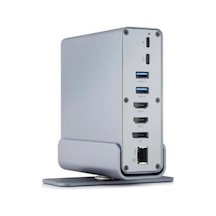 Hadron Hdx7065 Type-c 3.0 Hdmı 4k 60hz Usb Aux Kart Okuyucu 16 Port 5 Gbps Gri Kdo