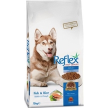Reflex Dog Food Balıklı & Pirinçli Yetişkin Köpek Maması 15 KG