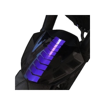 Ok Tasarımlı Patlıcan Moru Çamurluk Kask Sticker Çınar Extreme