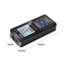 Besthome1 Yüksek Hassasiyetli Lazerli Mesafe Ölçer - 5 Mod, Ip54 Su Geçirmez, 120m Ölçüm