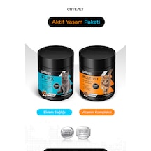 Kedi Aktif Yaşam Paketi - Eklem Sağlığı Destekleyici & Multivitamin Seti