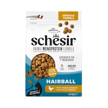Schesir Monoprotein Tüy Yumağı Kontrolü Tavuklu Yetişkin Kedi Maması 1,5 Kg
