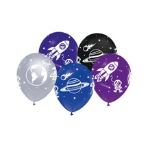 Kozmik Galaksi Balon Lisanslı Karışık 5'Li