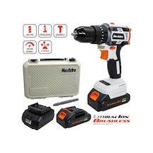 Max Extra MX2020 20V 2.0 Ah Çift Akü Kömürsüz Darbeli Matkap