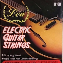 Lea Le10H Tam Set Elektro Gitar Teli Vakumlu Paket Tam Takım