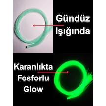 Ea genset Su Yeşili Fosforlu Glow Çapari Simi Jig Malzemesi
