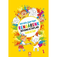 Rengarenk Boyama Kitapları - Sarı Kitap- Eksik Parça