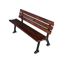 Abronyahediye Bank Döküm Bahçe Bankı Modelleri Ahşaplı Bank 1 Adet Siyah