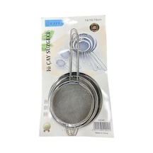 3'li Metal Süzgeç 14-16-18 Cm Diğer