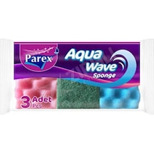 2 Adet Parex Aqua Wave Sünger 3 Lü