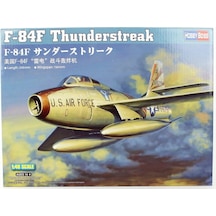Hobbyboss 81726 1/48 Ölçek, F-84f Thunderstreak, Savaş Uçağı, Plastik Model Kiti-51279