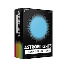 Astrobrights Mega Koleksiyon, Renkli Kağıt, Klasik" 5 Renkli Çeşitli, 625 Yaprak, 10,9 Kg/89 Gsm, 8,5 İnç X 11 İnç Genel