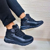 Dunlop 2000 Siyah Water Resıstant Kışlık Boğazlı Spor Ayakkabı 001